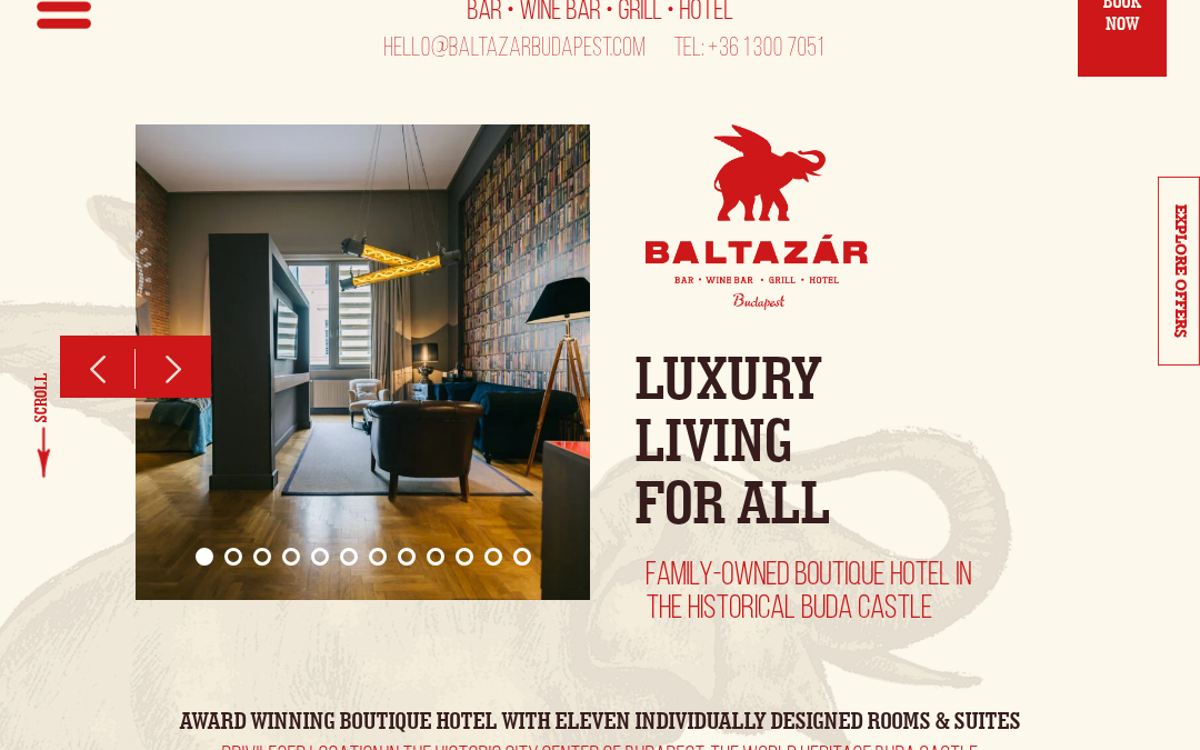 Baltazár Budapest Boutique Hotel