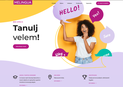 Melingua Angoltanítás