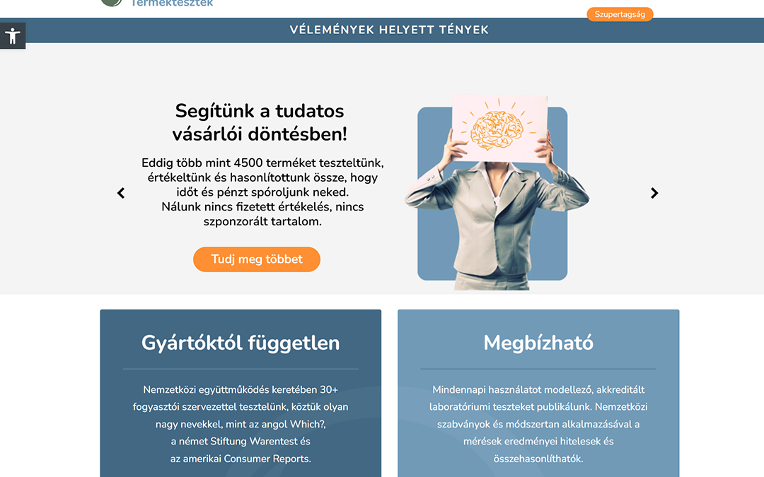 Tudatosvásárló tesztek